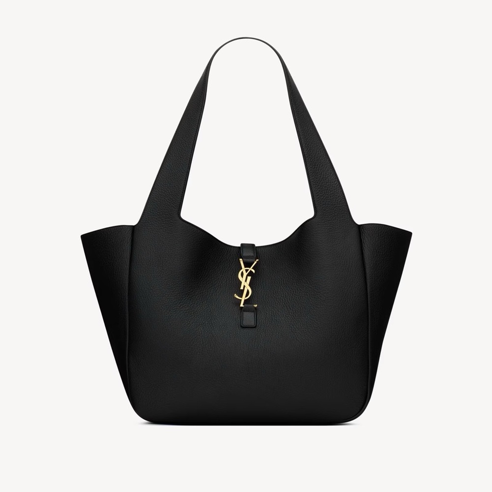 Saint Laurent LE 5 À 7 BEA IN GRAINED LEATHER